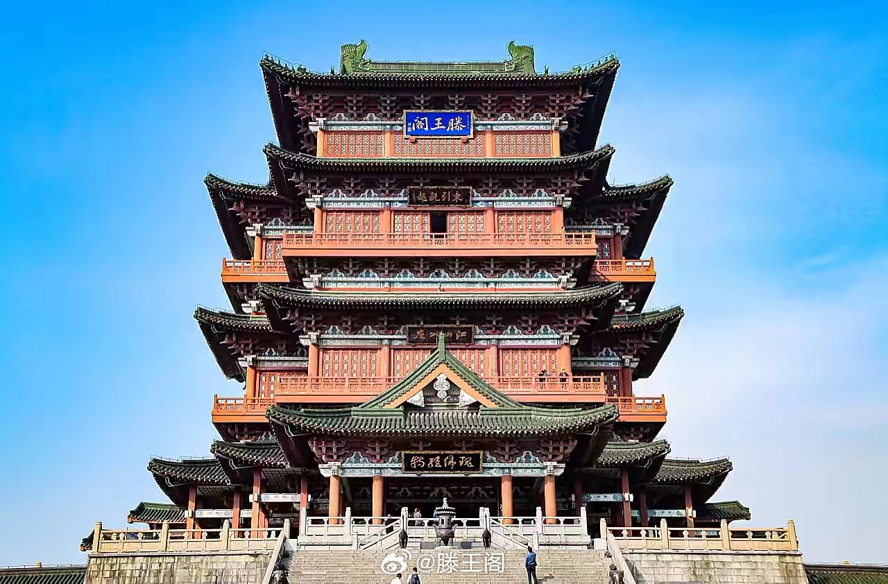滕王阁景区，别样体验，不背岳阳楼记的独特之旅滕王阁 岳阳楼